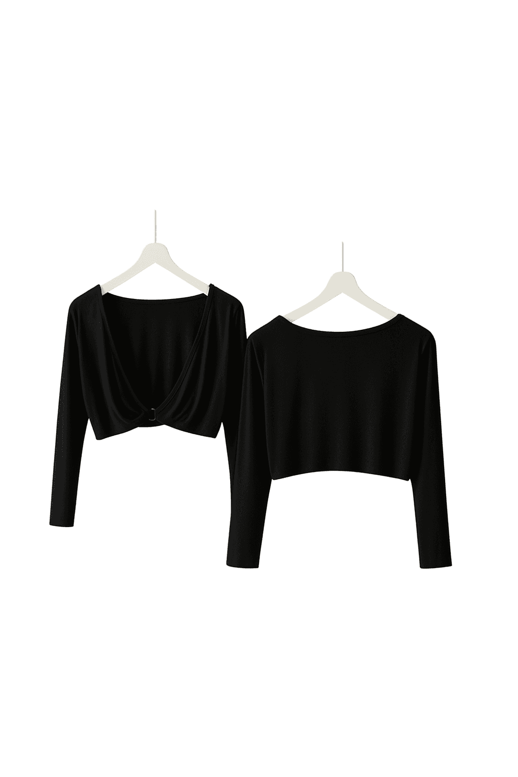 Blinktz Reversible Crop Top - Black